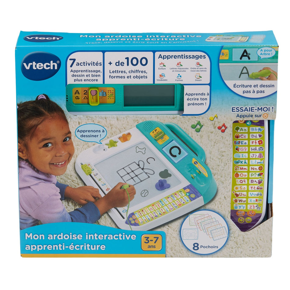 Vtech - Mon ardoise interactive apprenti-écriture