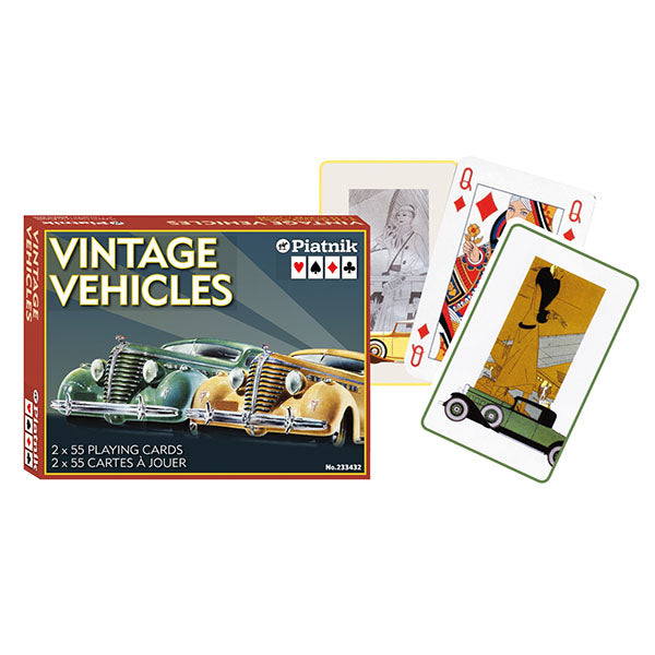 Cartes à jouer - Vintage Vehicules
