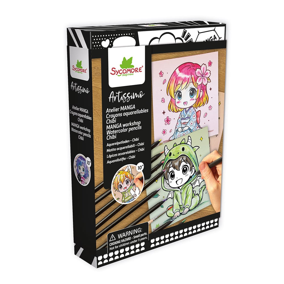 Artissimo - Atelier Manga - Crayons aquarellables Chibi
