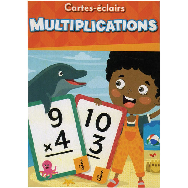 Cartes-éclairs - Multiplications