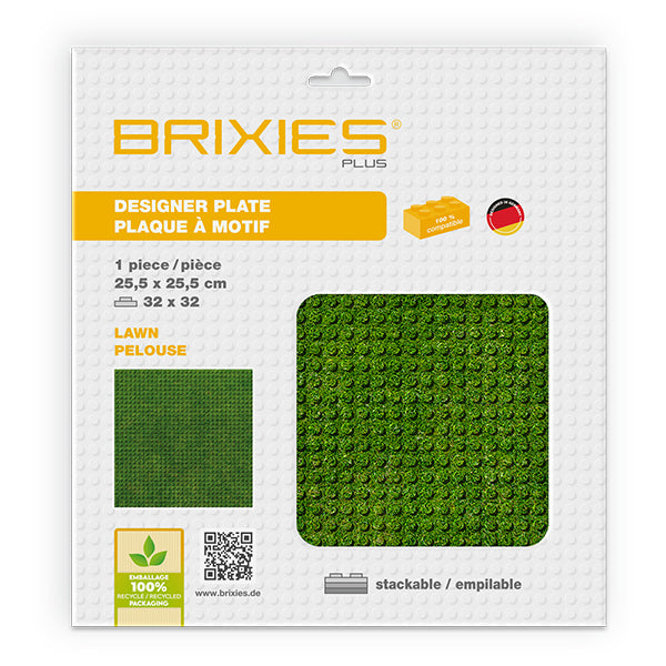 Brixies - Plaque - Pelouse
