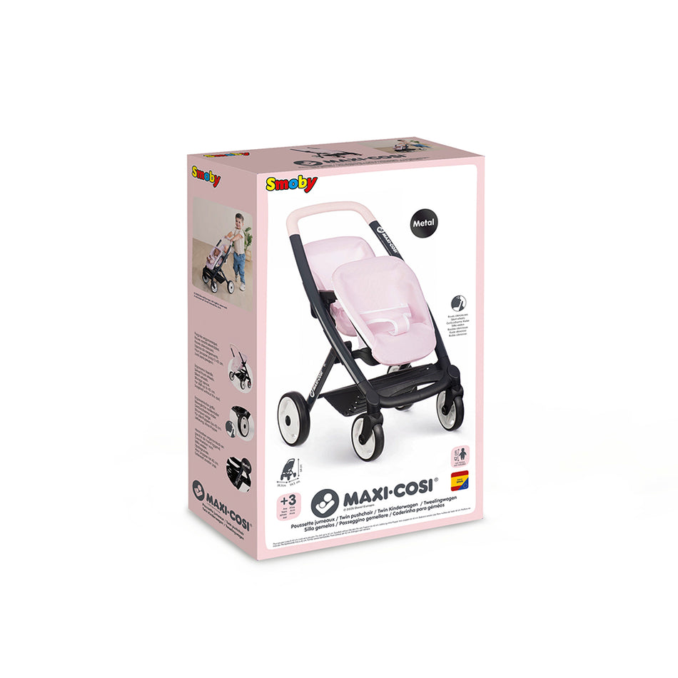 Maxi Cosi - Poussette Jumeaux Rose
