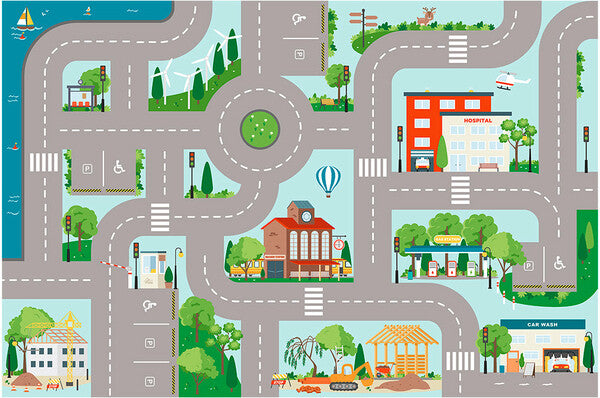 Tapis de jeu - Ville