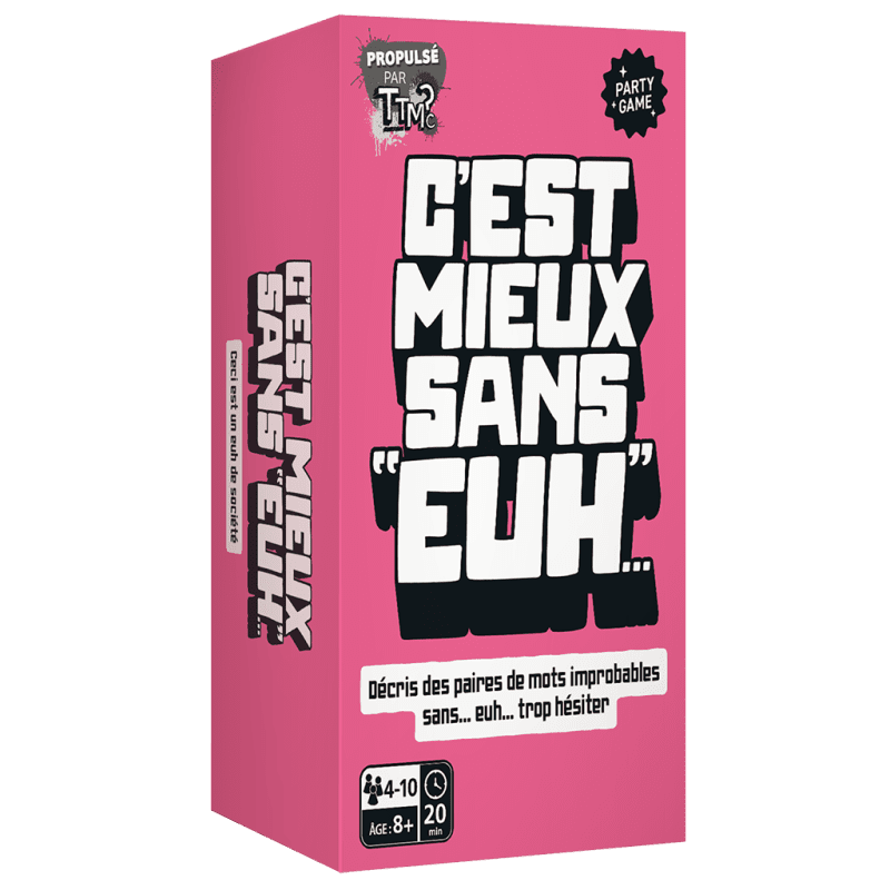 C'est mieux sans "euh"...