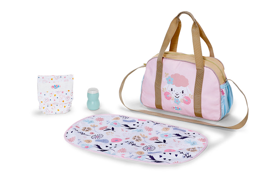 Baby Born - Sac à langer Fleuri