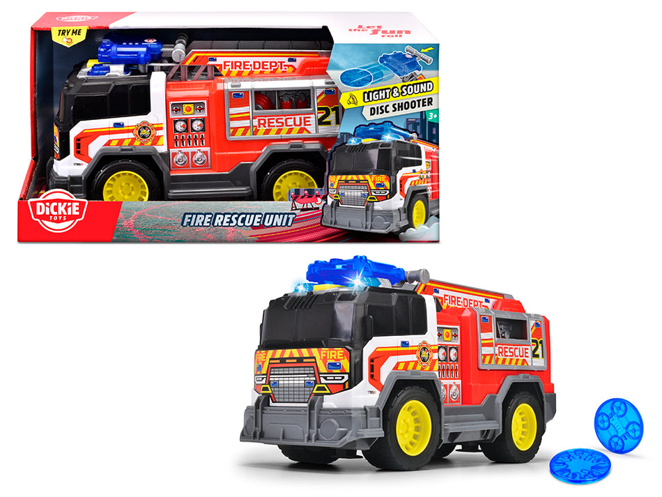 Dickie Toys - City Heroes Unité de secours incendie