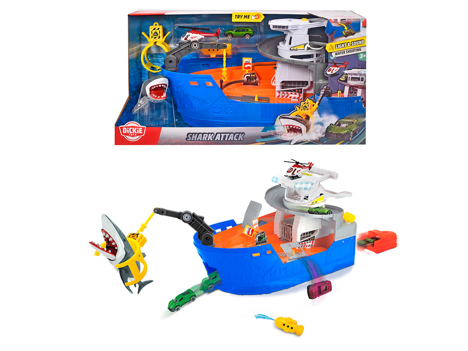 Dickie Toys - Bateau Attaque de requin