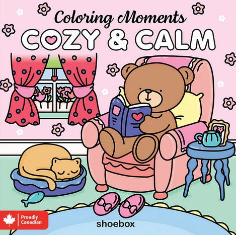 Coloring moments - cozy & calm