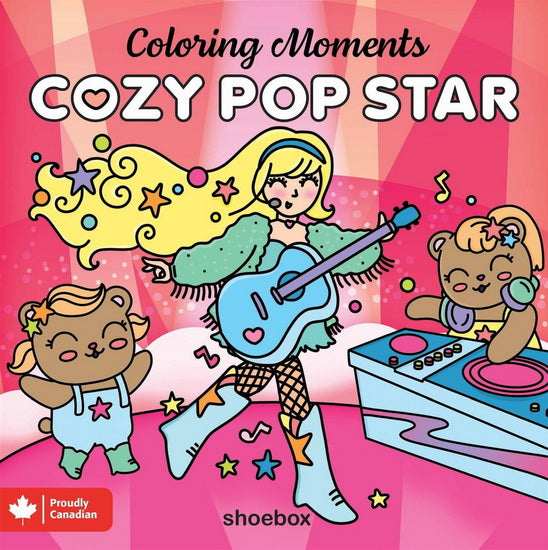 Coloring Moments - Cozy Pop Star