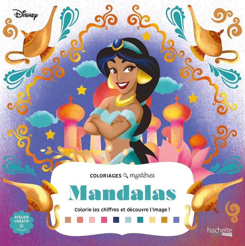 Livre - Coloriages Mystères Disney - Mandalas