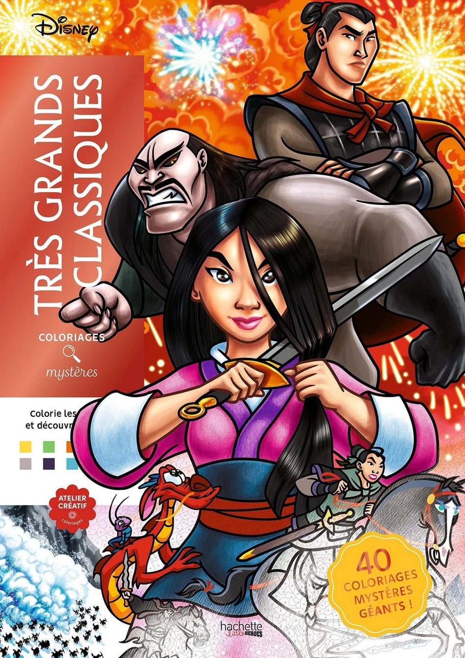 Livre - Coloriage Mystères - Très Grands Classiques