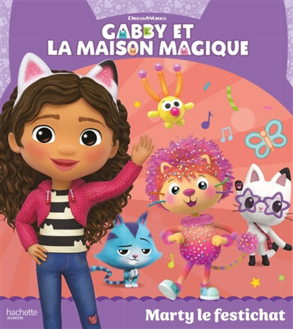 Livre - Gabby et la maison magique - Marty le festichat