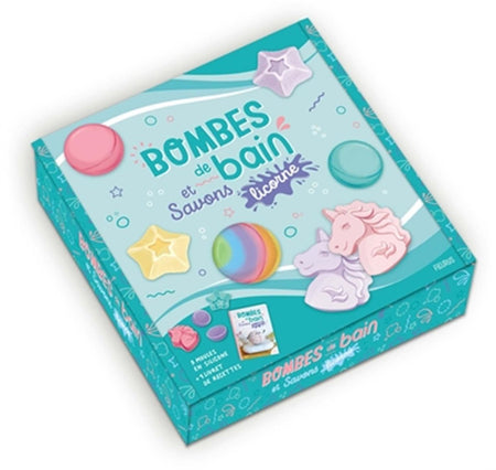 Bombes de bain et savons Licorne