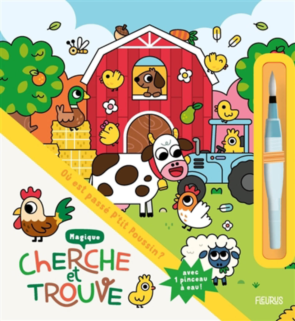Livre - Cherche et trouve magique - Où est passé P'tit Poussin?