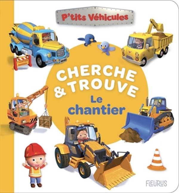 Livre - Cherche & trouve - Le chantier