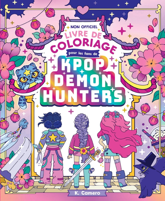 Livre - Livre de coloriage pour les fans de Kpop Demon Hunters