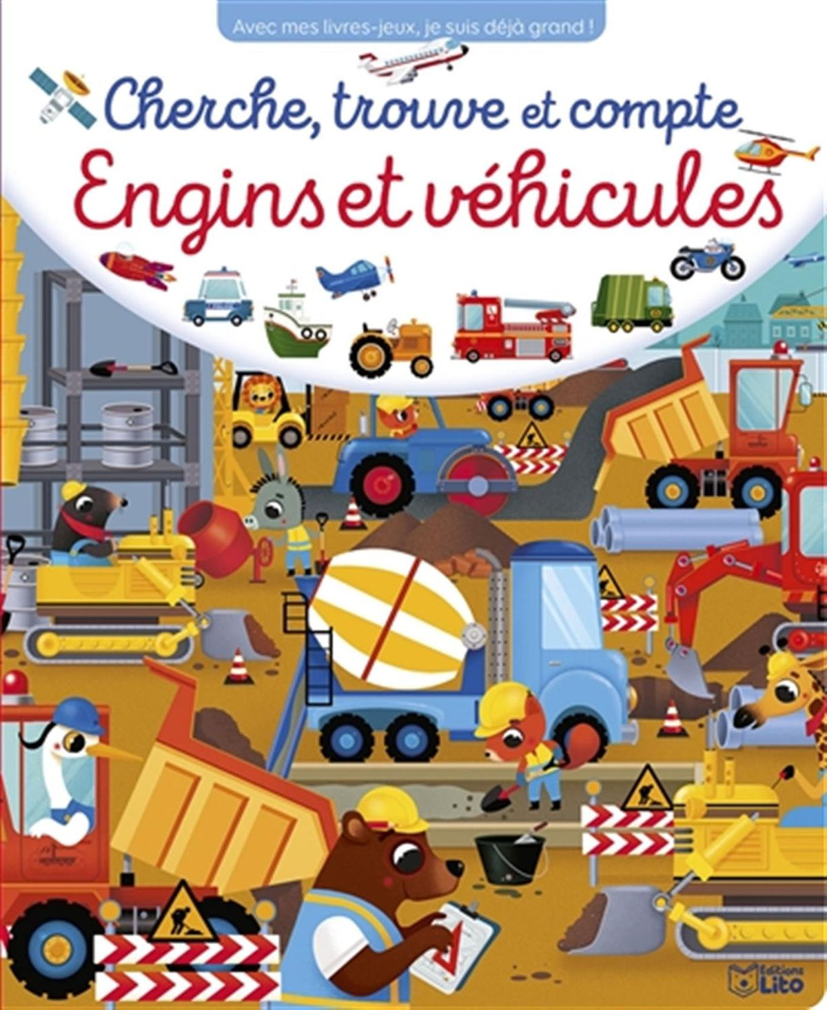 Cherche, trouve et compte - Engins et véhicules