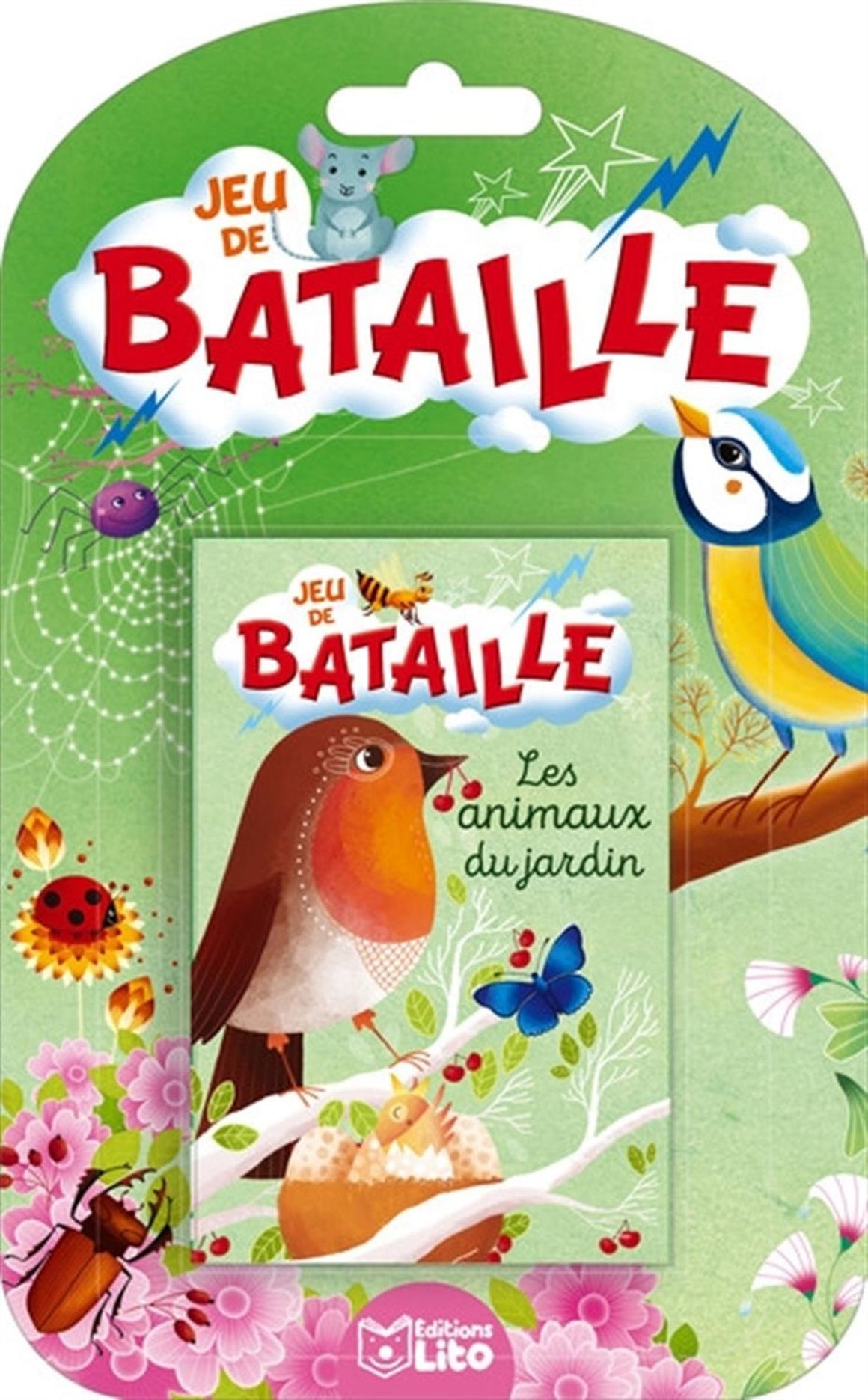 Jeu de Bataille - Les Animaux du Jardin