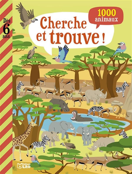 Cherche et trouve! 1000 animaux