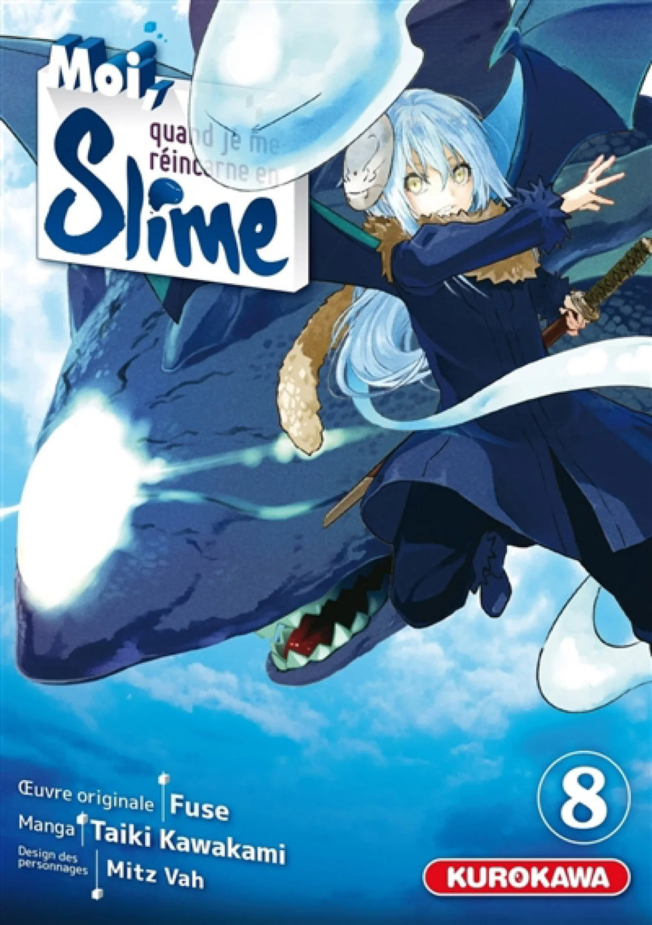 Manga - Moi, quand je me réincarne en slime Tome 08