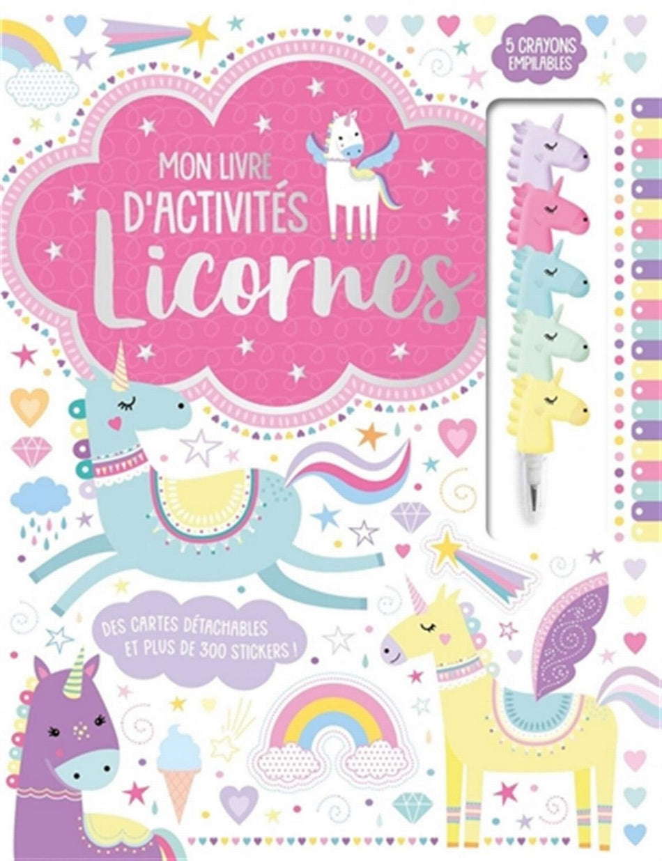 Mon livre d'activités Licornes