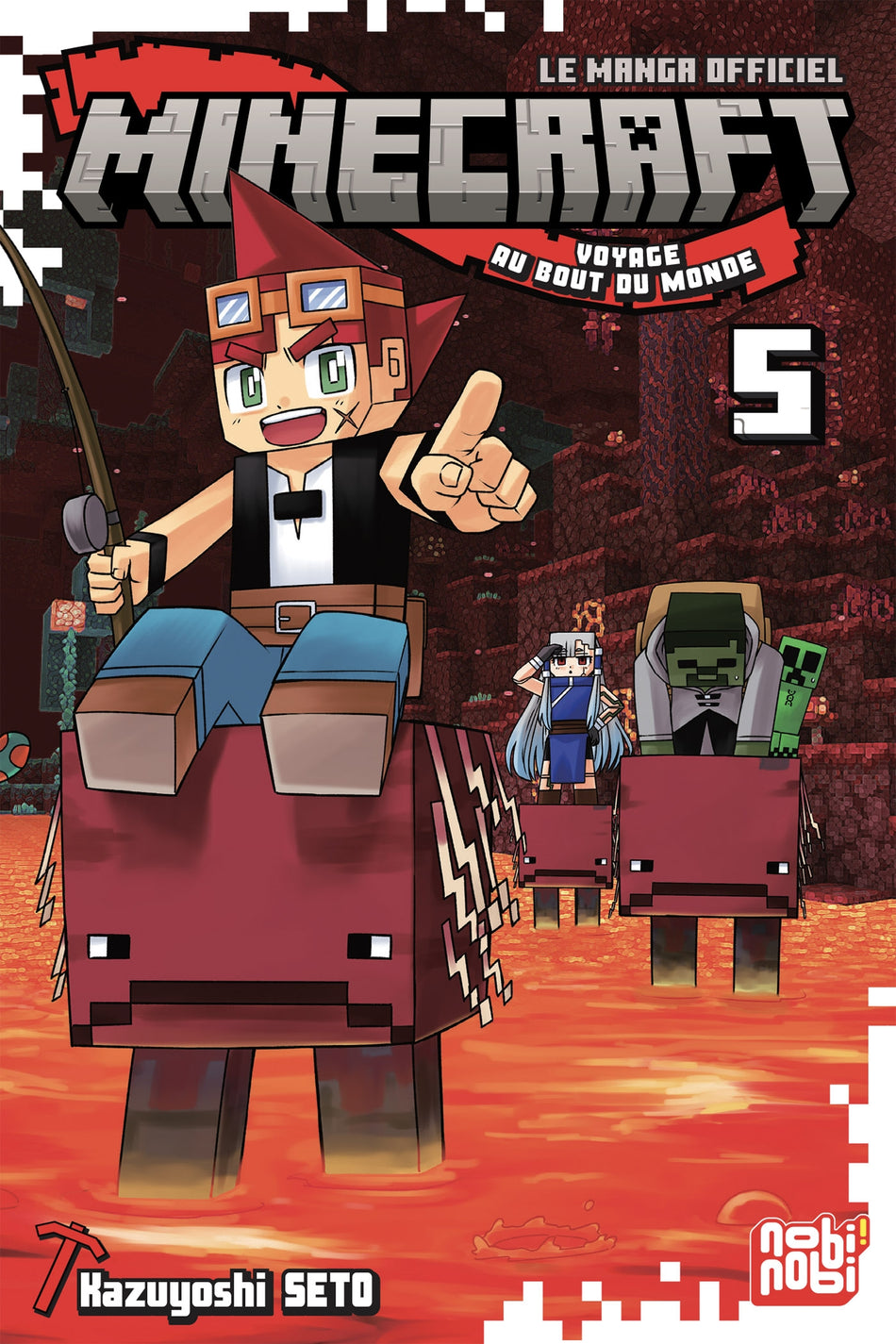Manga - Minecraft - Voyage au bout du monde - Tome 05