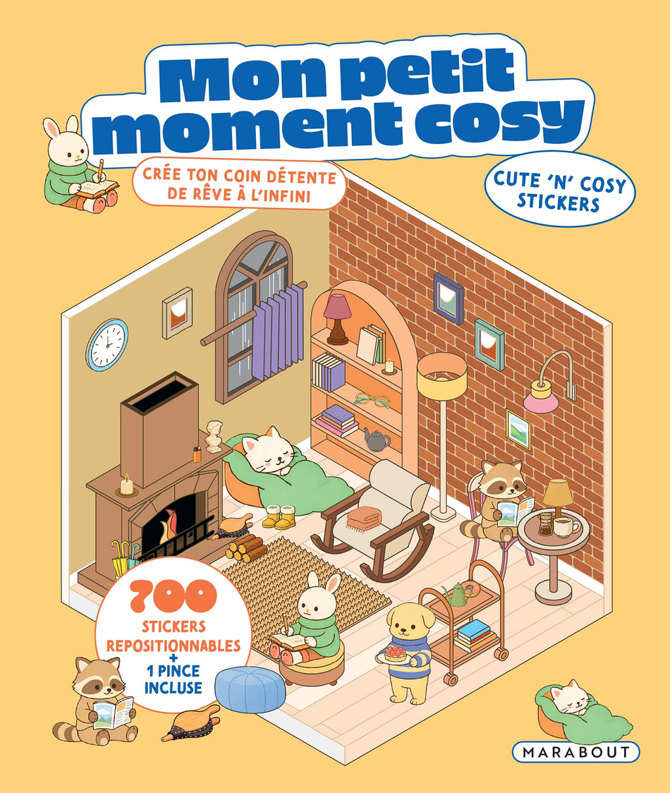 Mon petit moment cosy - 700 collants repositionnables