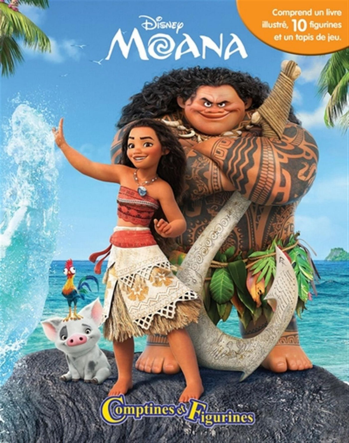 Disney Moana Comptines et Figurines