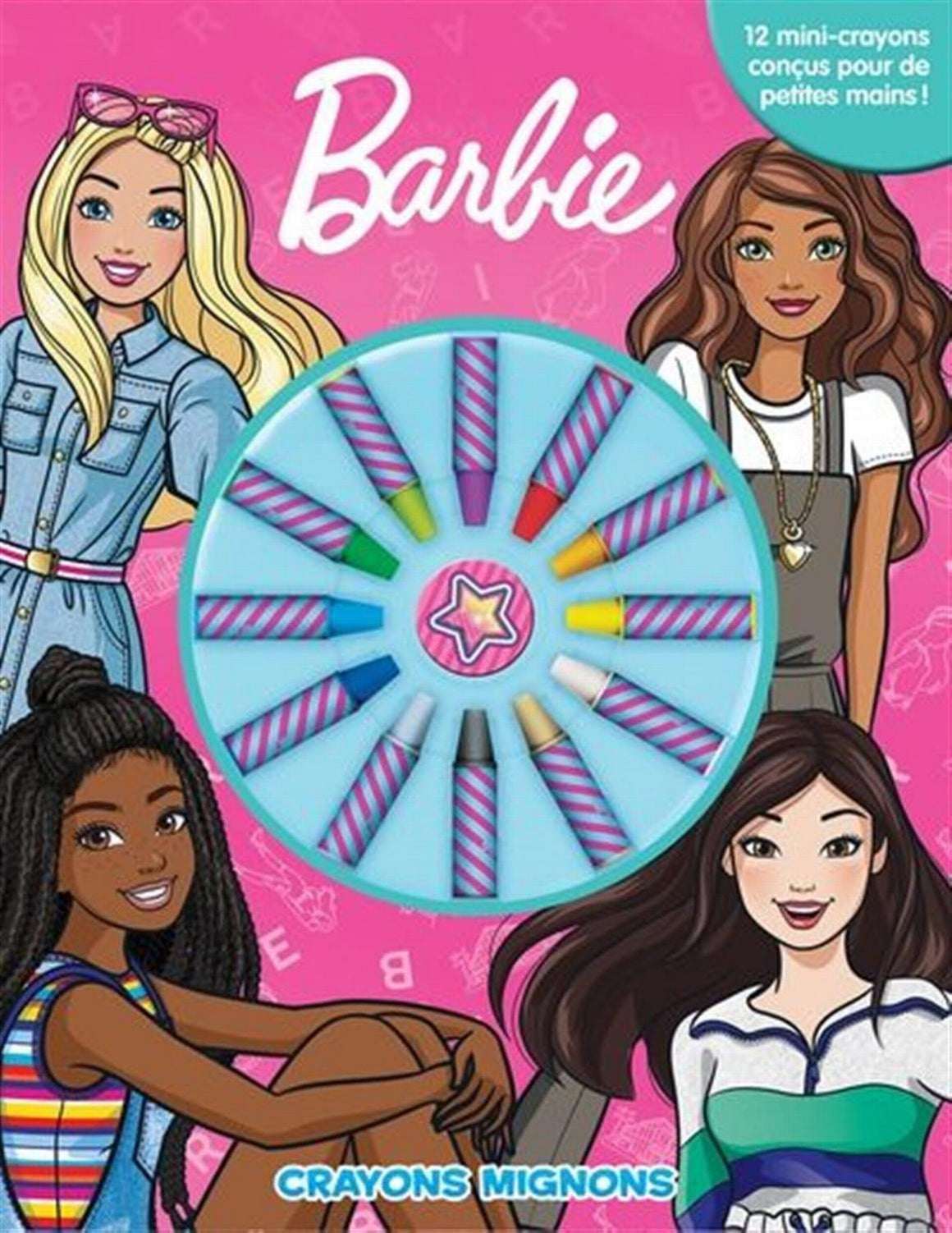 Barbie crayons mignons