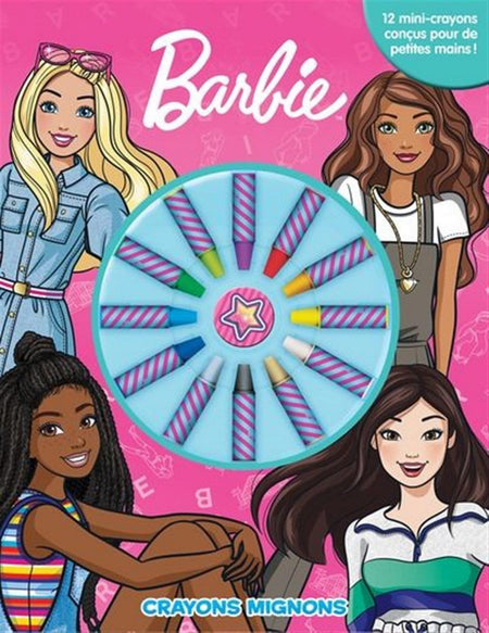 Barbie crayons mignons