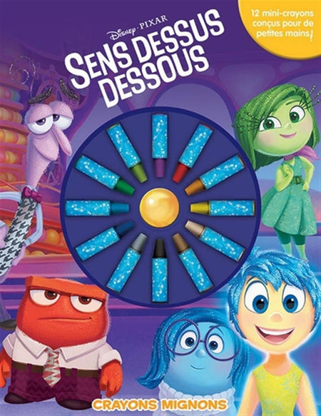 Disney Pixar - Sens dessus dessous - Crayons mignons