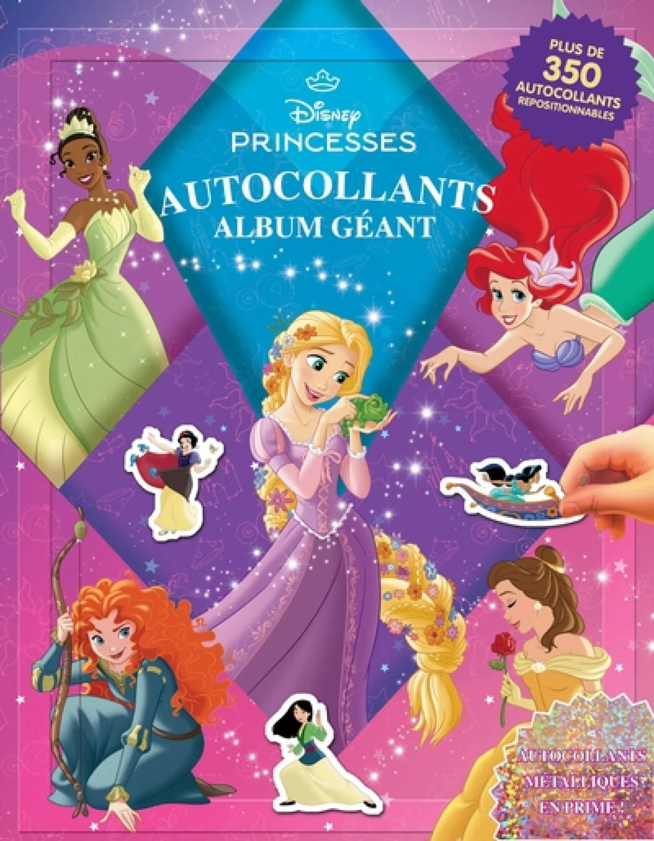 Disney Princesses - Autocollants album géant