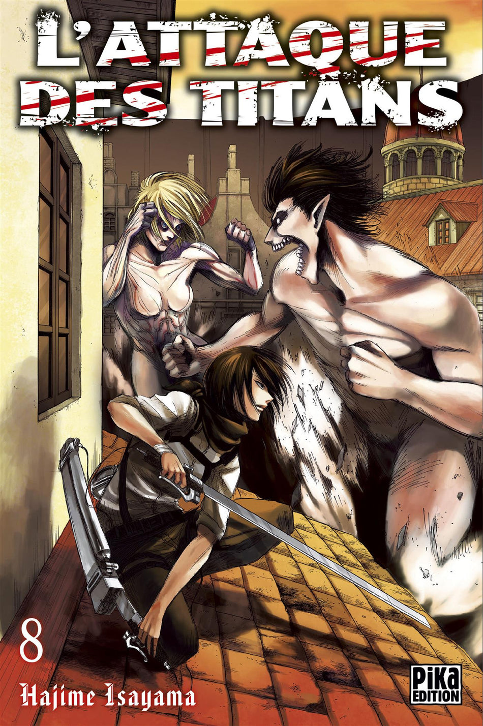 Manga - L'Attaque des Titans Tome 08
