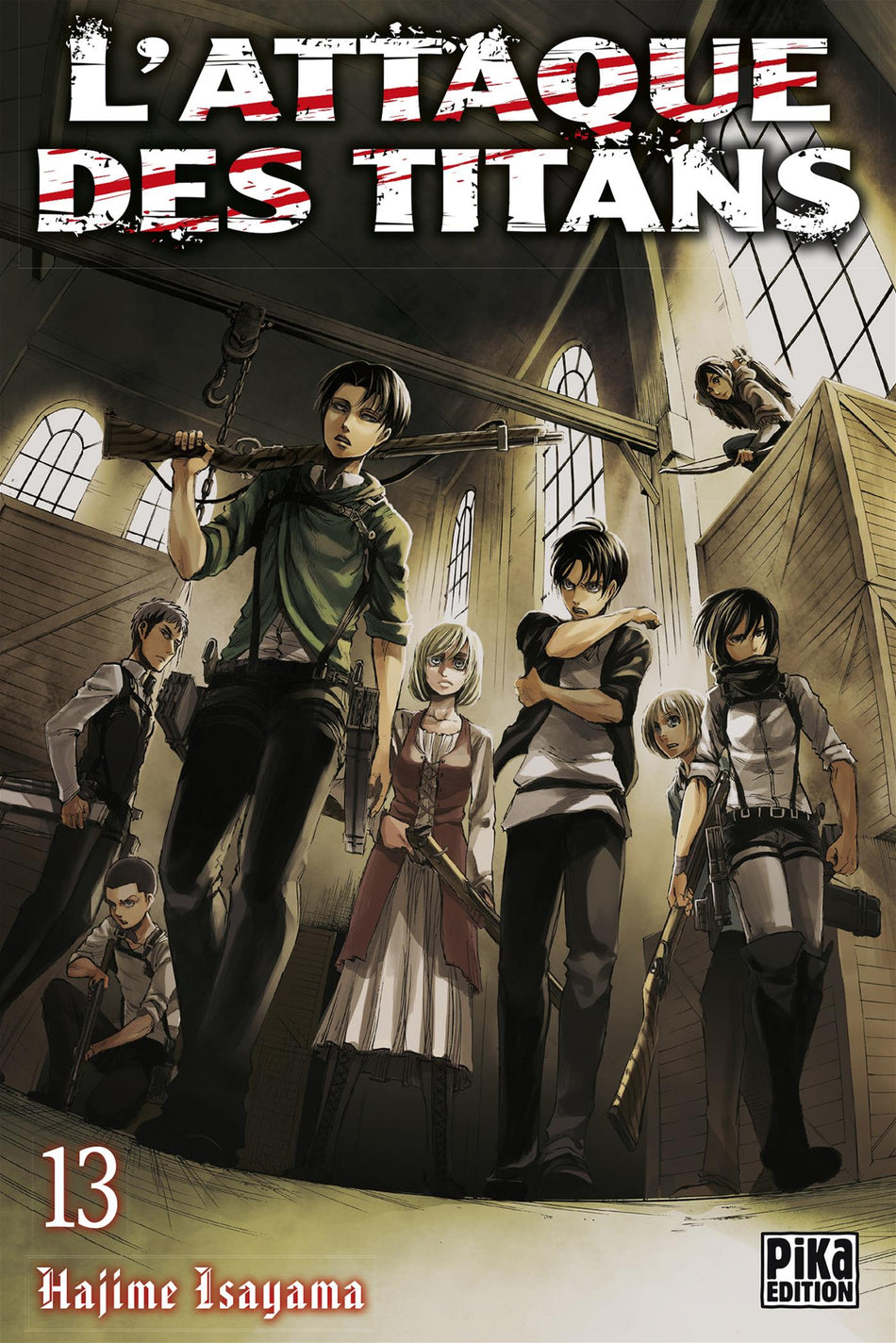 Manga - L'Attaque des Titans Tome 13