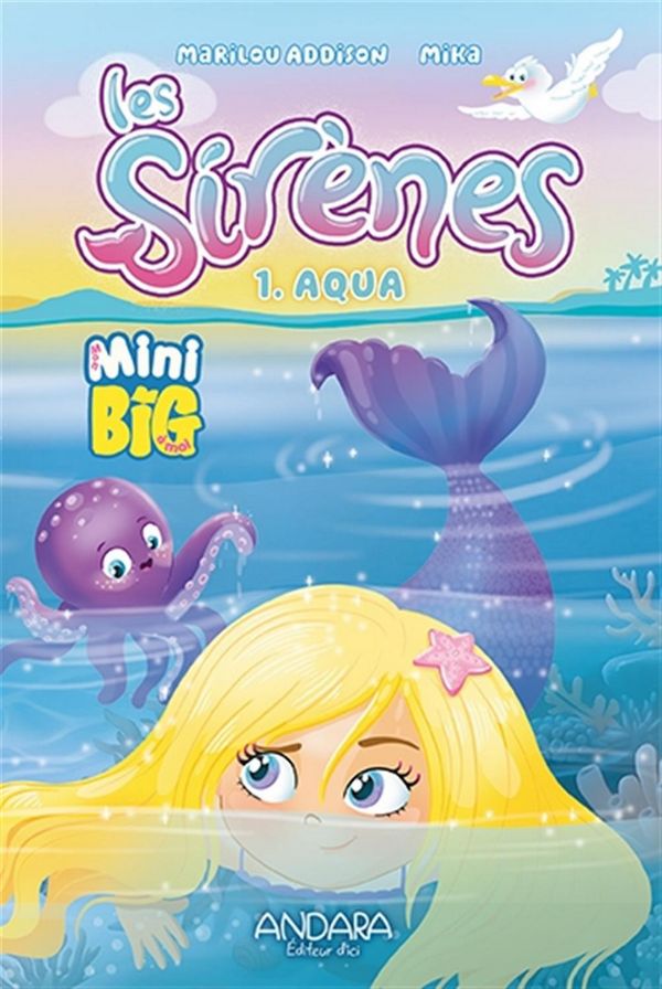 Livre - Mini Big - Les sirènes Tome 1 - Aqua