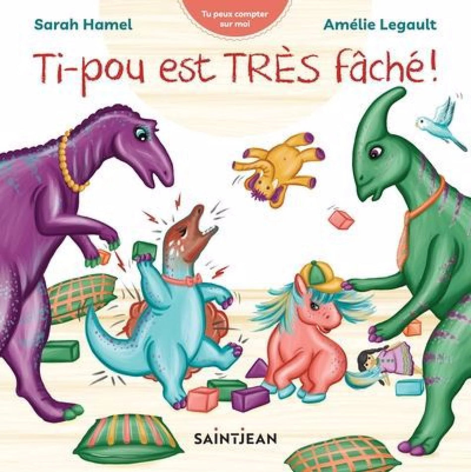 Livre - Ti-pou est très fâché!