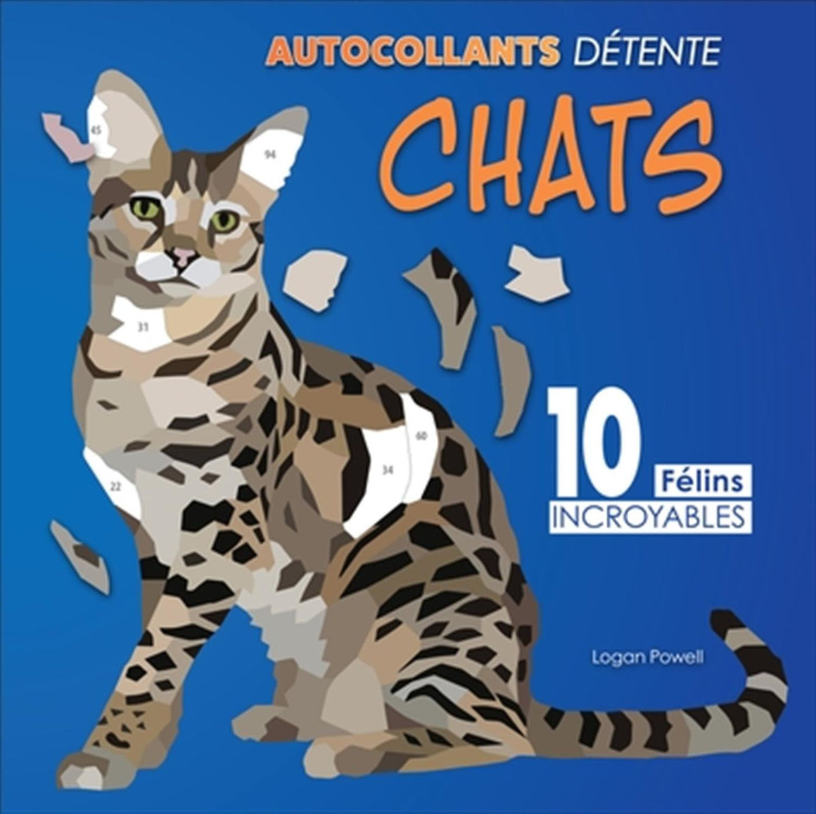 Autocollants Détente - Chats