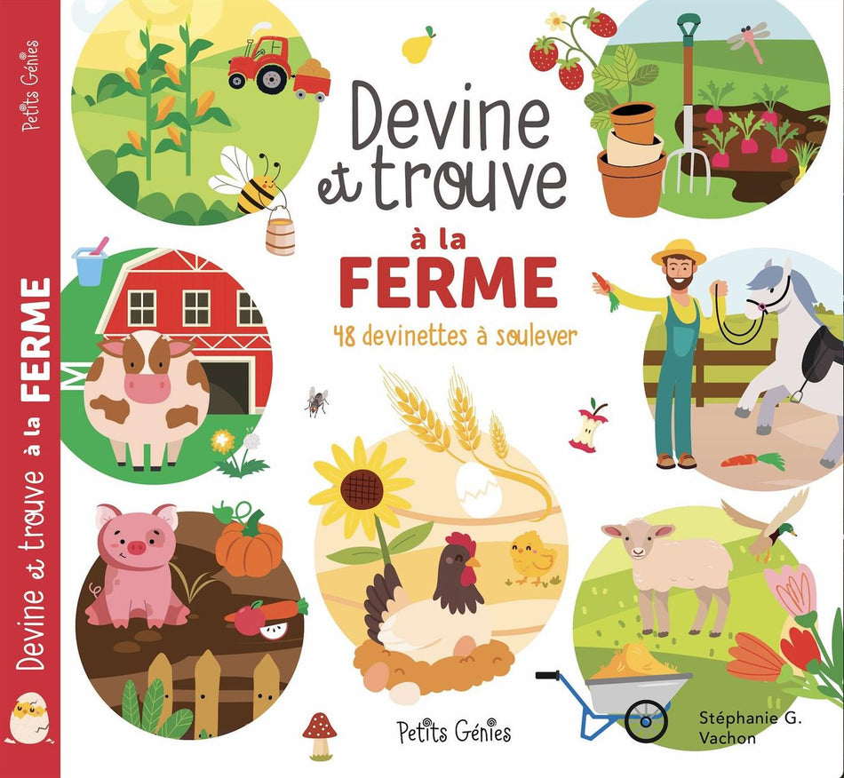 Devine et Trouve à la Ferme - 48 Devinettes à Soulever