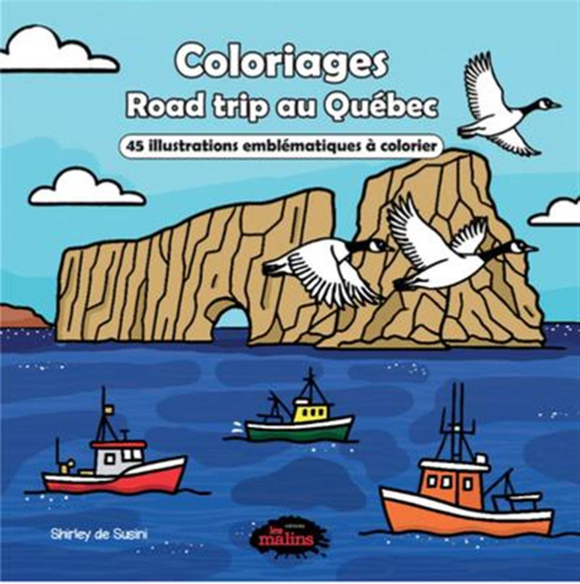 Coloriage - Road trip au Québec