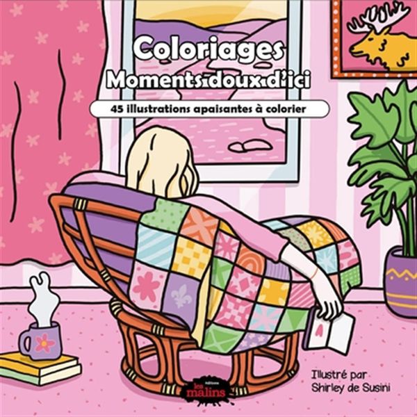 Coloriage Moments doux d'ici