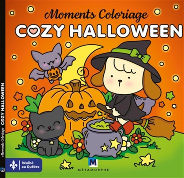 Livre - Moments Coloriage - Cozy Halloween