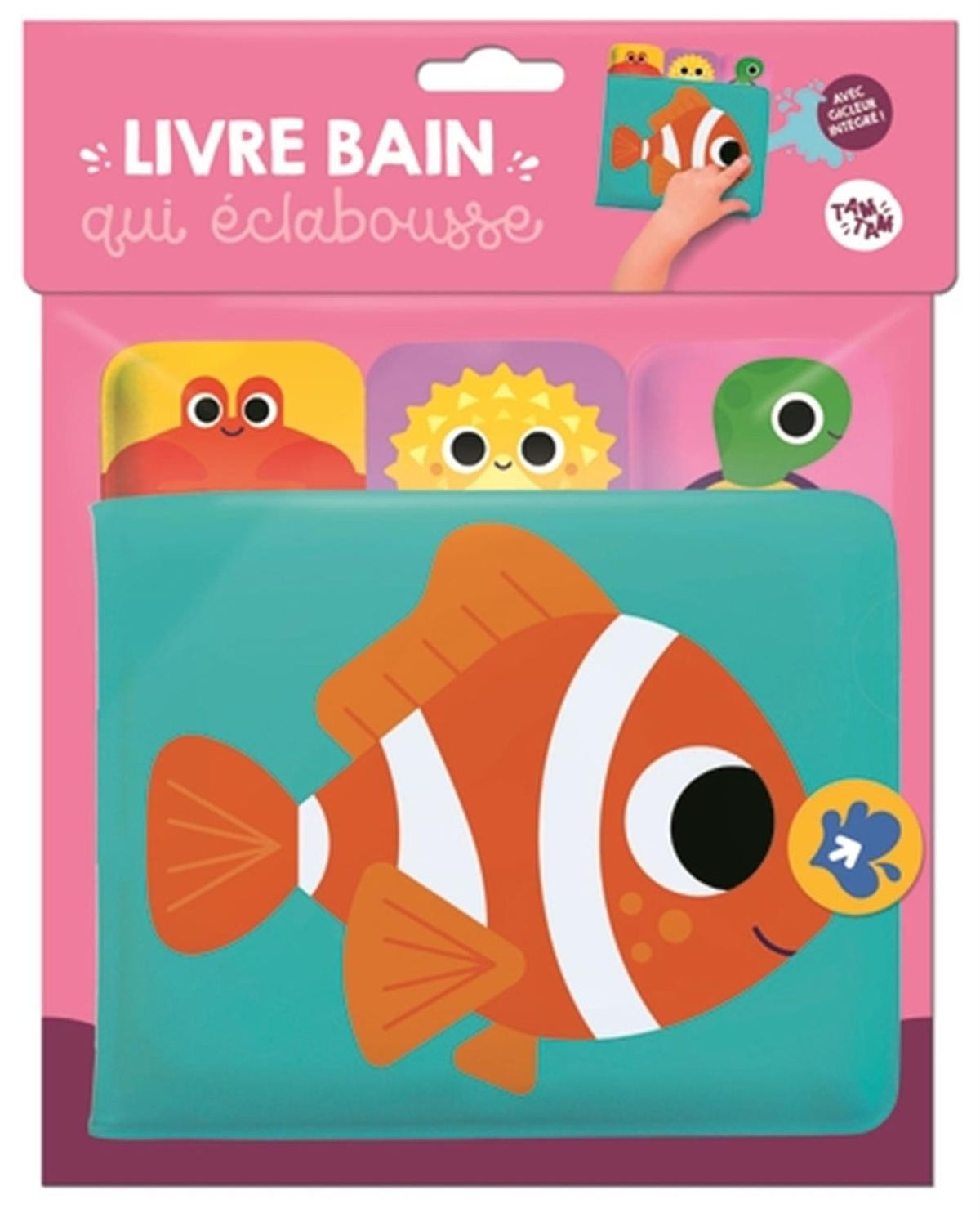 Livre bain qui éclabousse - Poisson