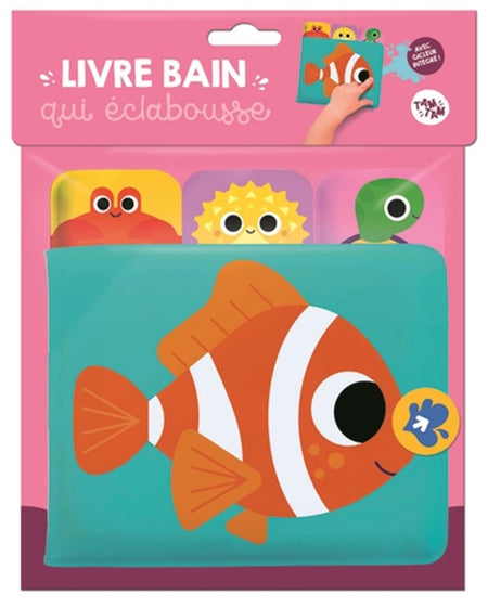 Livre bain qui éclabousse - Poisson