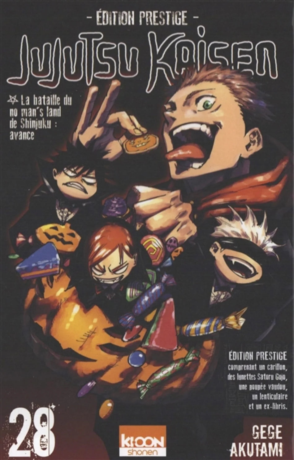 Manga - Jujutsu Kaisen Tome 28 ÉDITION PRESTIGE