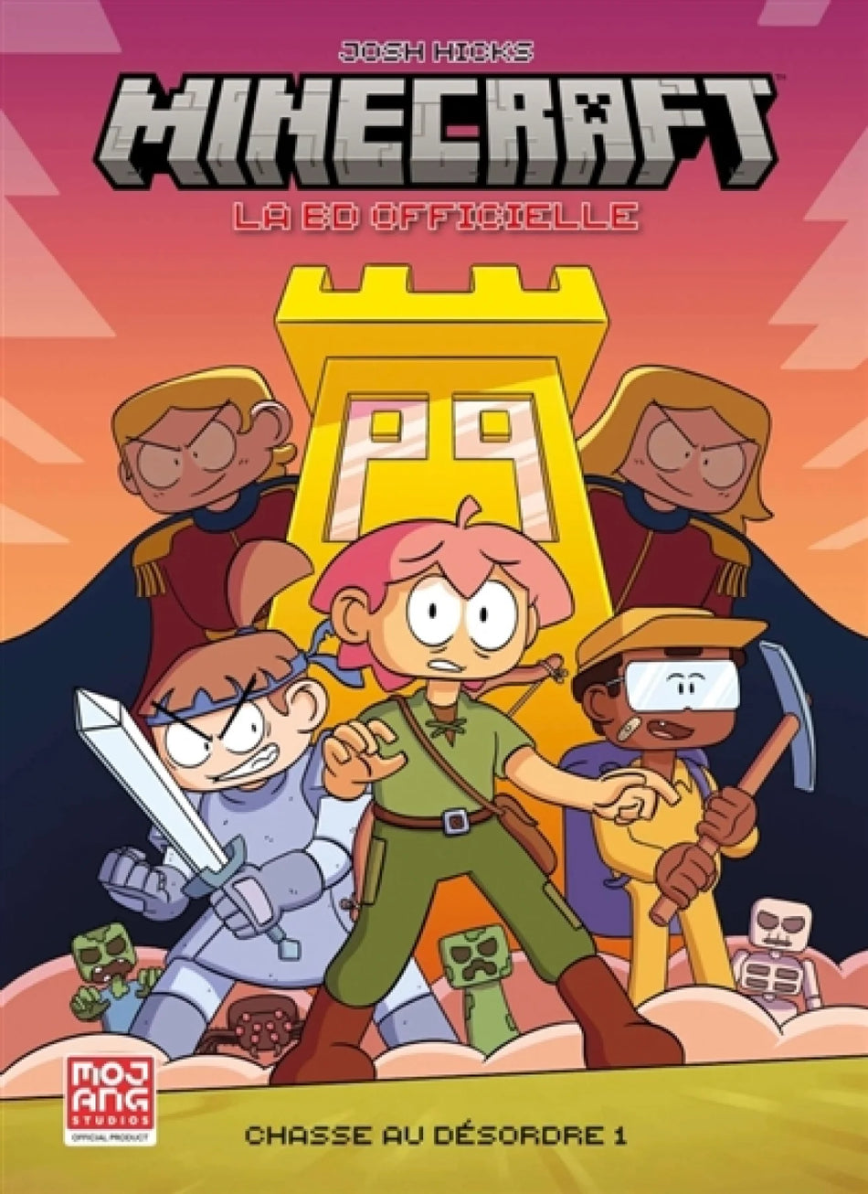 BD - Minecraft la BD officielle T.01 - Chasse au désordre 1