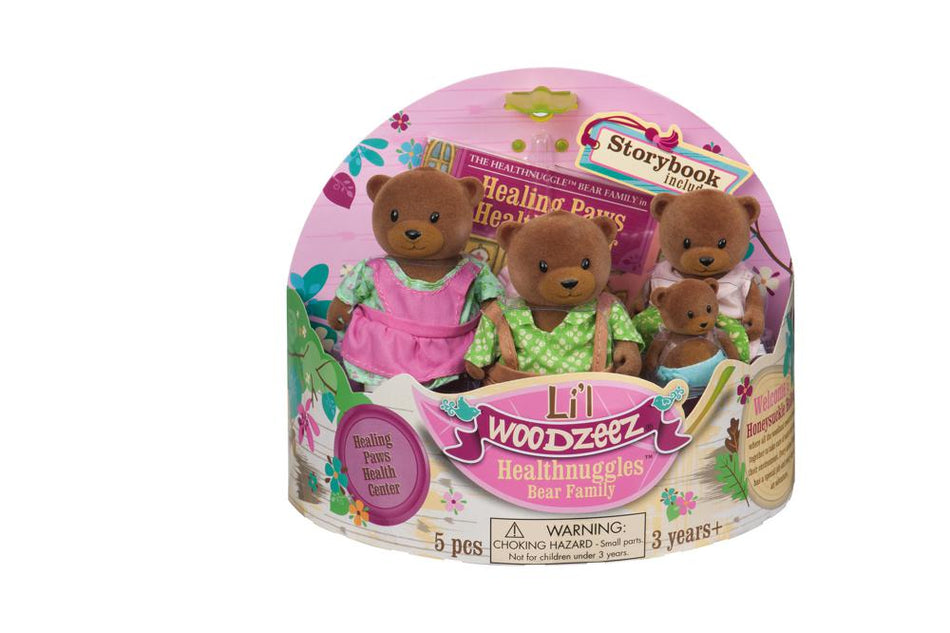 Li'l Woodzeez - Famille d'ours Healthnuggle