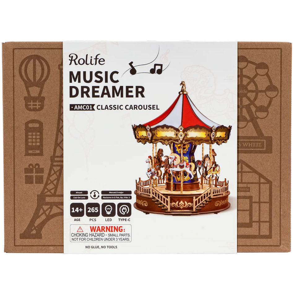 Rolife - Music Dreamer AMC01 - Classic Carousel
