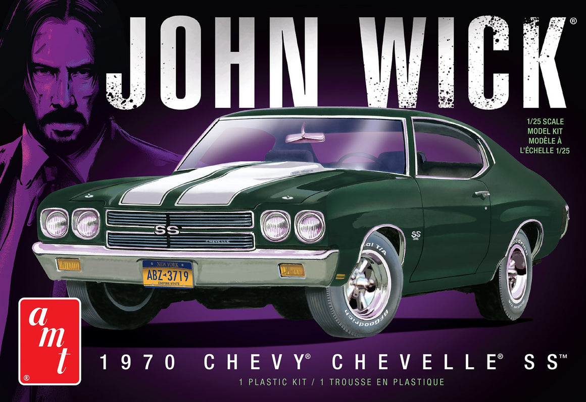 AMT - John Wick's 1970 Chevy Chevelle SS — référence AMT1453