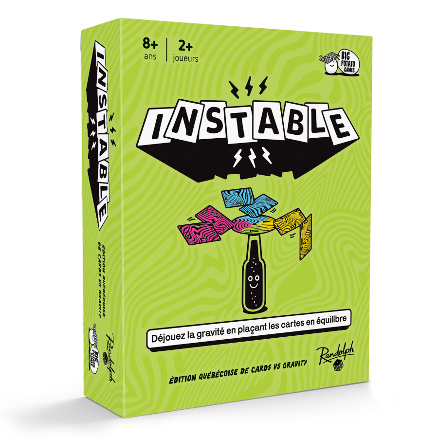 Instable (card vs gravity)