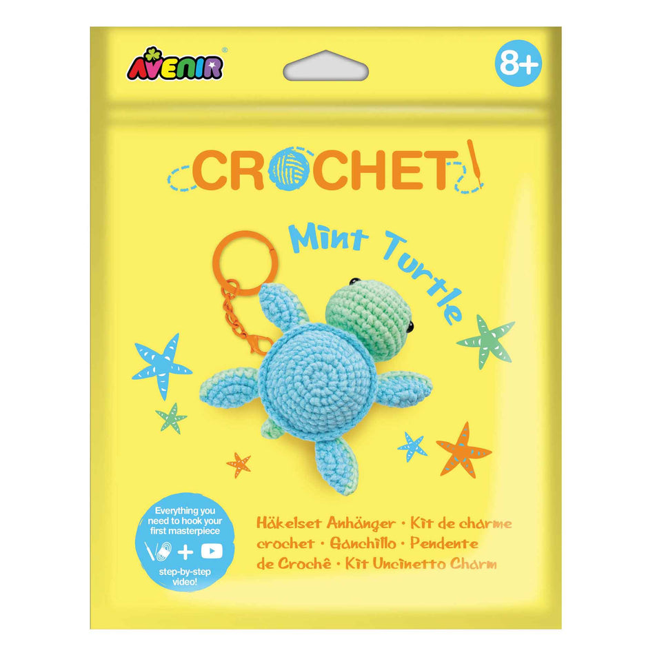 Crochet - Mint Turtle